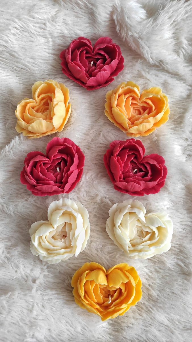 Heart Candles collection